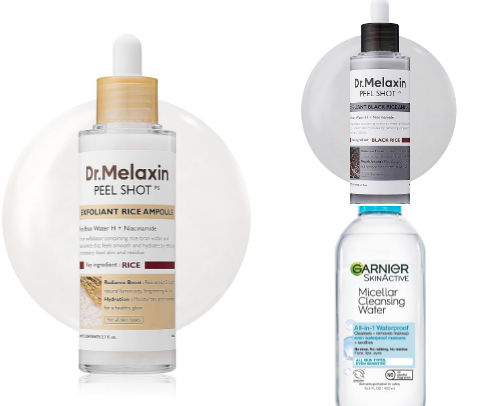 Acne-Prone Skin Care & Makeup cover photo collage