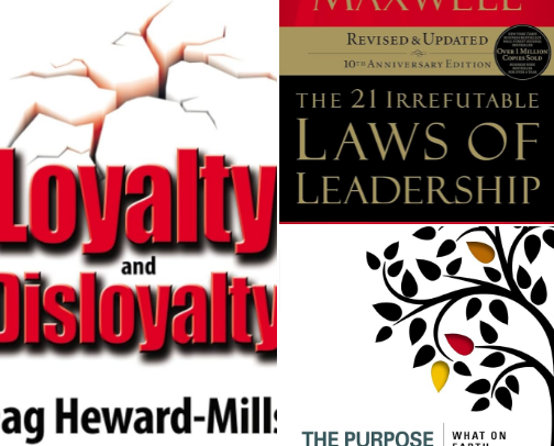 Books to look out for in leadership cover photo collage