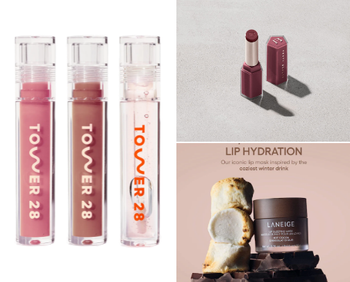 Plump, Hydrate & Slay: My Lip Essentials cover photo collage