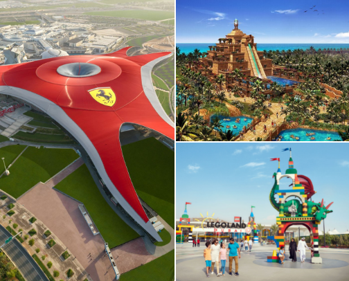 Things to do in UAE / Dubai cover photo collage