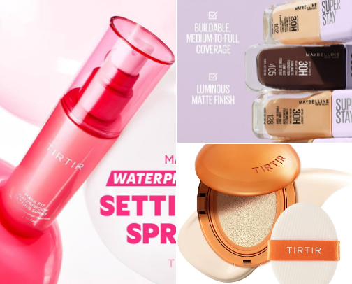 My favorite beauty recs cover photo collage