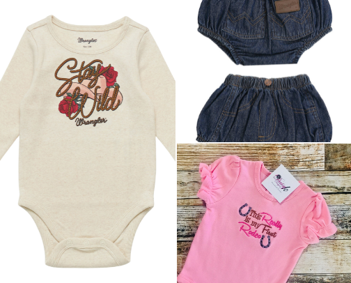 The "First Rodeo" Infant Edit cover photo collage