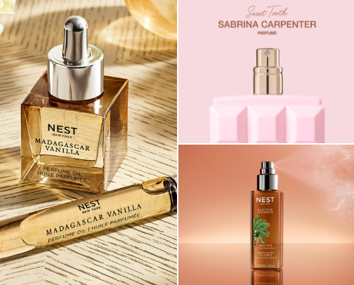 Sweet Vanilla Scents and Layers | Perfumes and Sprays cover photo collage