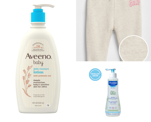 Baby essentials 🧸 cover photo collage