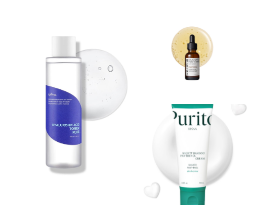 Skin care which made my skin clean and glowy! cover photo collage