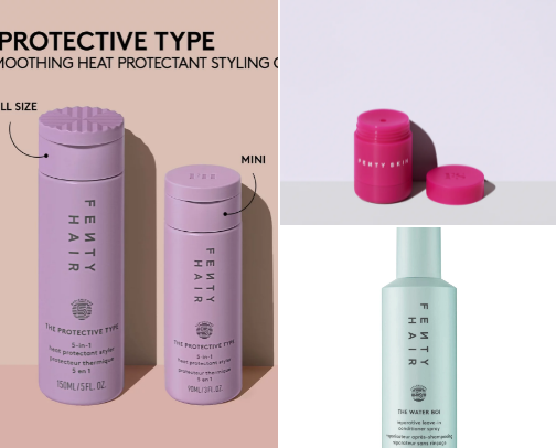 Fenty skin lip balm cover photo collage