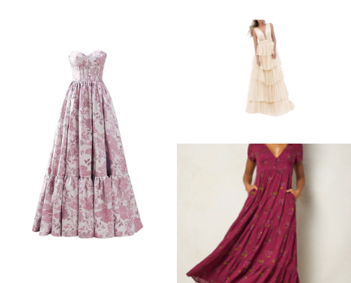PRETTY DRESSES FOR WOMEN cover photo collage
