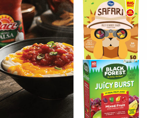 Favorite foods cover photo collage