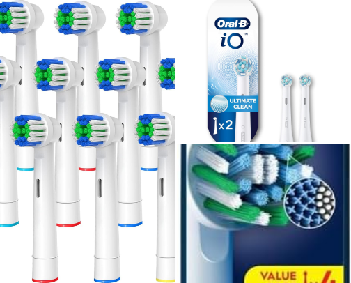Best Seller Oral-B Replacement Brush Heads cover photo collage