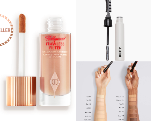 My favorite beauty recs cover photo collage