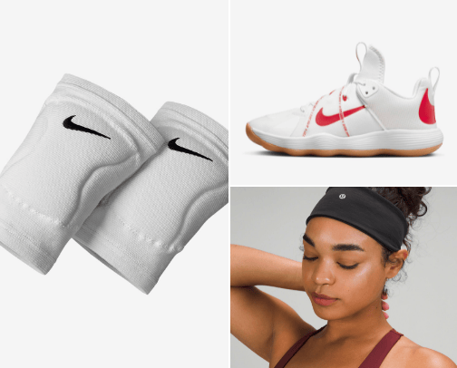 Volleyball Essentials cover photo collage