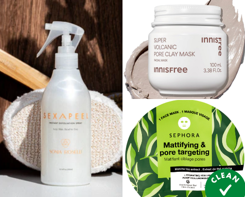Skin Care Products cover photo collage