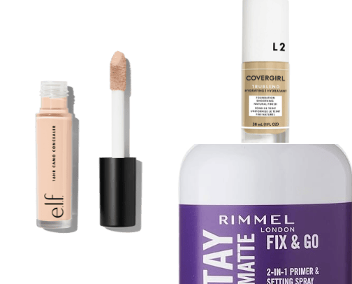 Budget Beauty cover photo collage