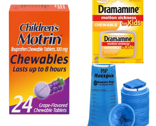 Surviving road trips with kids cover photo collage