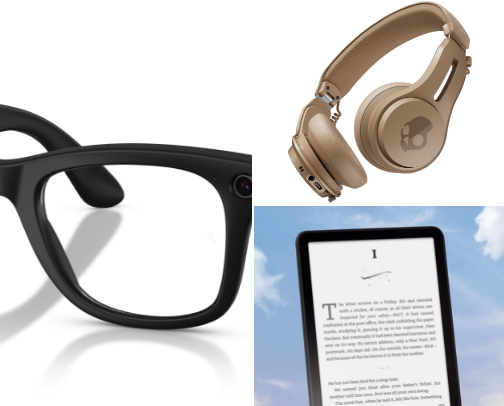 Electronic must haves cover photo collage