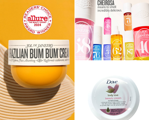 All my MUST haves for soft & radiant skin✨ cover photo collage