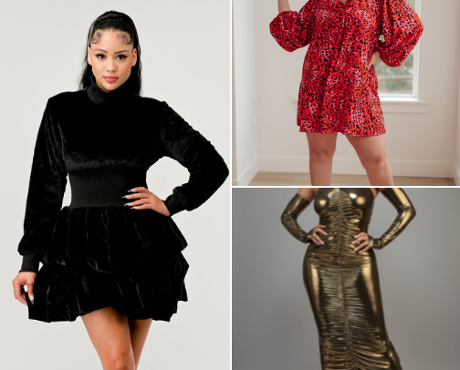 Holiday & Special Occasion Dresses cover photo collage