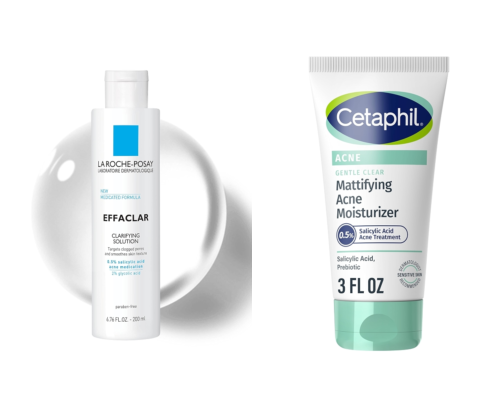 Skincare cover photo collage