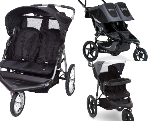 Best Lightweight Running Strollers for Active Parents cover photo collage