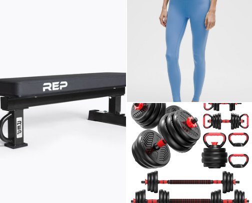 Home Gym - a must cover photo collage