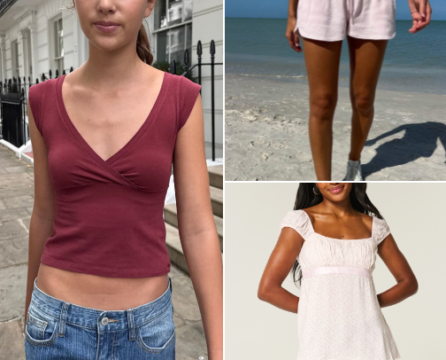 Trendy Summer Clothes cover photo collage