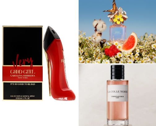 Fragrance cover photo collage