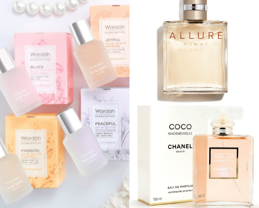 Women's Parfum cover photo collage