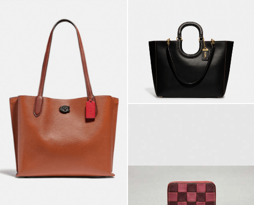 Designer Purses, Totes and more cover photo collage