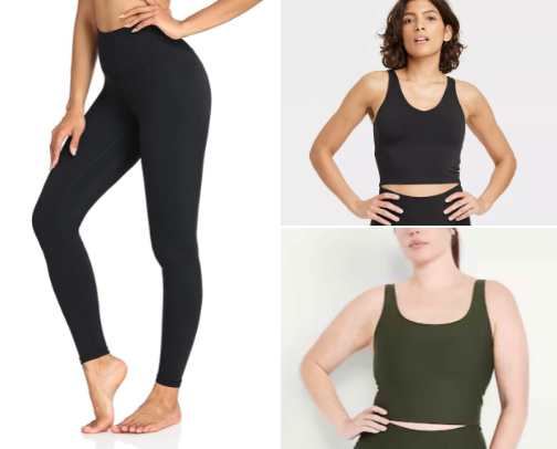 The Best Budget Friendly Workout Clothes cover photo collage