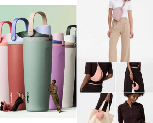Hot Girl Walk Essentials 💋 cover photo collage