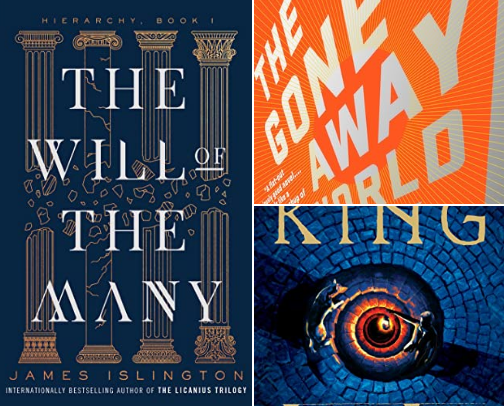 Stellar Sci Fi and Fantasy Books cover photo collage