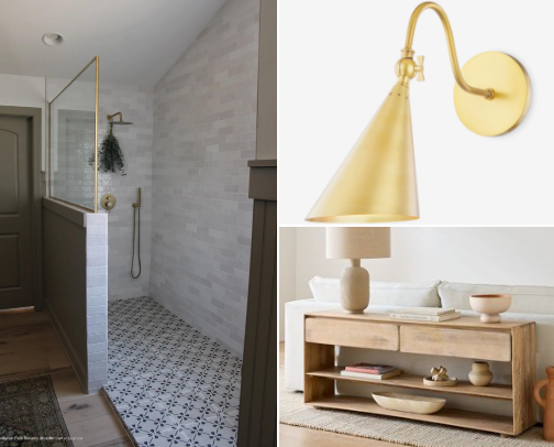 Organic Desert, Ranch House Design cover photo collage