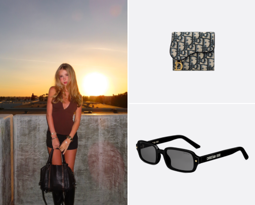 It girl bags and accessories cover photo collage