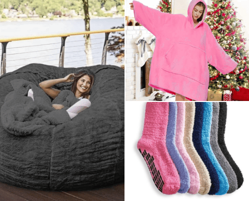 Comfy Cozy cover photo collage