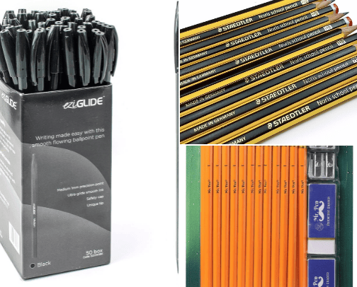 Back to school essentials cover photo collage