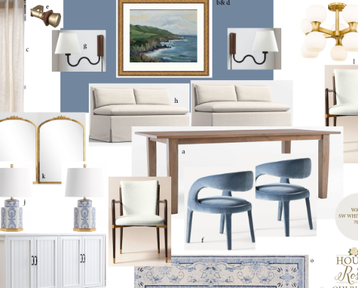 Holly Dining Room cover photo collage