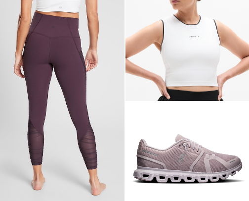 Pilates Instructor workout and athleisure fashion recommendations cover photo collage