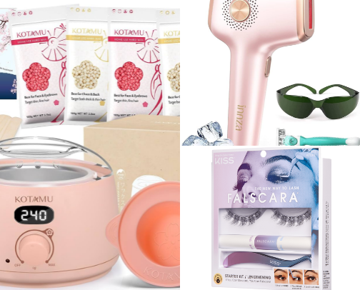 DIY girly maintenance at home 🩵 cover photo collage