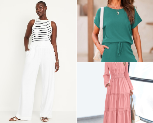 Affordable Spring Style for Moms 35+ (Comfortable, Cute & Budget-Friendly) cover photo collage