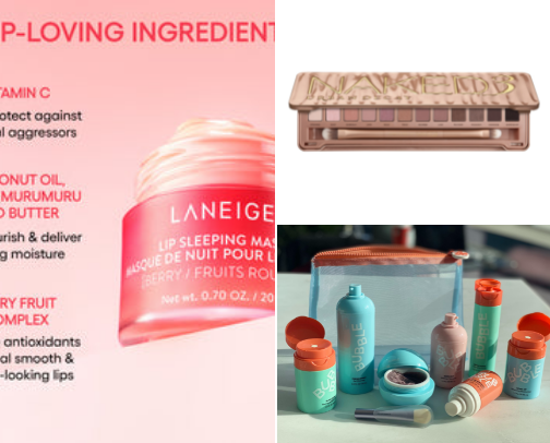 My favorite beauty recs cover photo collage