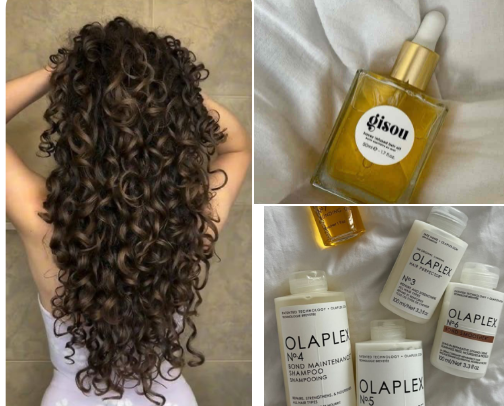curly girl products to make your hair smell divine cover photo collage