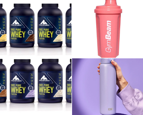 Starting to exercise and introducing a healthy lifestyle into your habits cover photo collage