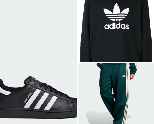 Adidas cover photo collage
