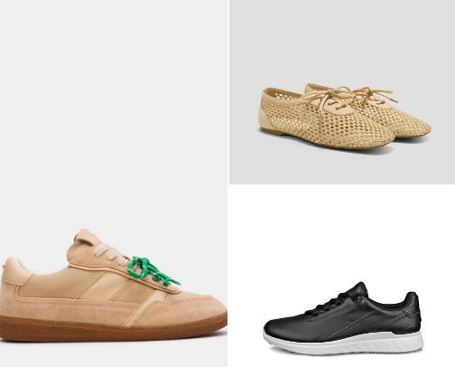 Women's shoes cover photo collage