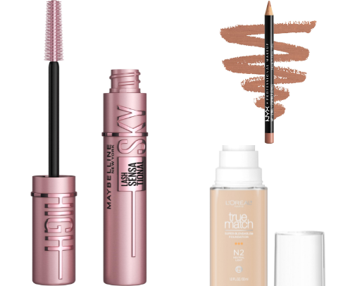 Makeup cover photo collage