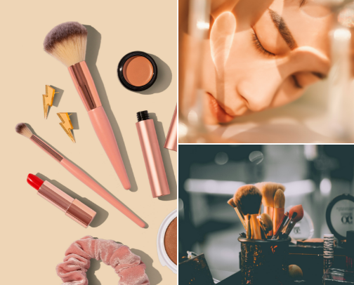 Shelby Ann Viral Drugstore Makeup cover photo collage