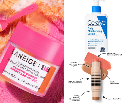 some of my favorite beauty and hair recs✨ cover photo collage