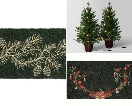 A Target Cottagecore Christmas cover photo collage