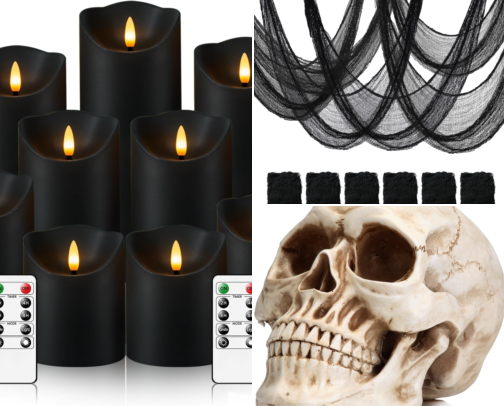 Adult Halloween Party cover photo collage