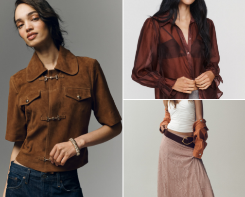 Anthropologie Fall Looks cover photo collage